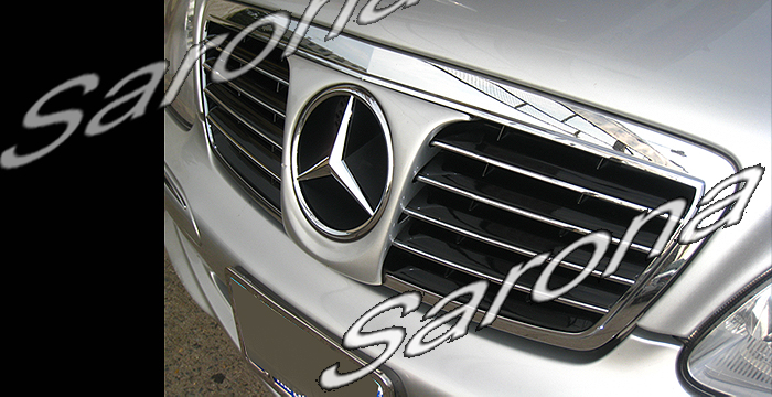 Custom Mercedes S Class  Sedan Grill (2003 - 2006) - $290.00 (Manufacturer Sarona, Part #MB-009-GR)
